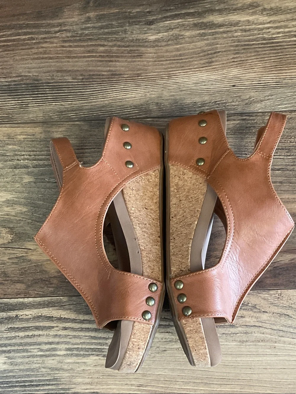 Boutique by Corky's Volta II Slingback Wedge Sandals 7